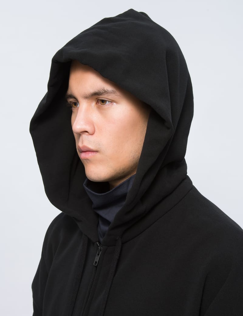 LAD MUSICIAN - Oversized Zip Front L/S Hoodie | HBX - Globally