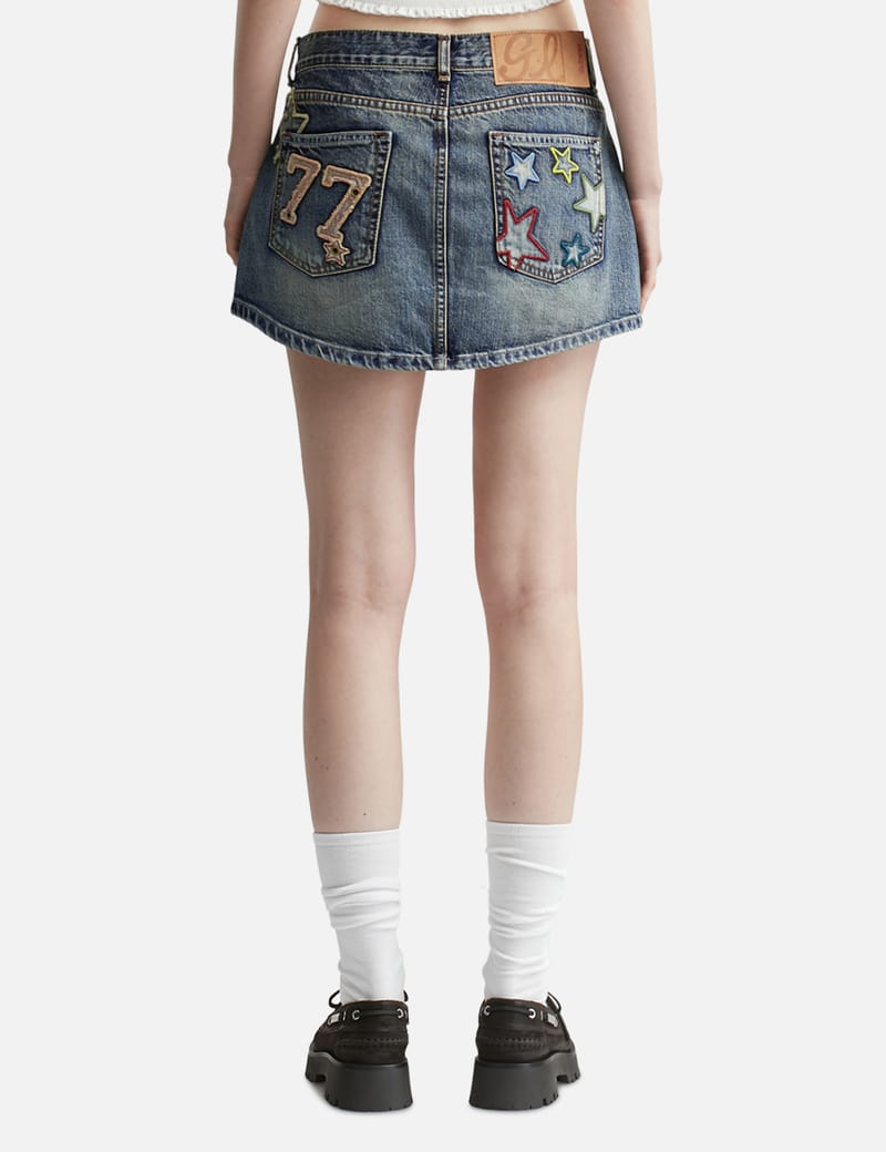 ♡Glowny WESTERN MINI SKIRT♡ Glowny - Western Mini Skirt | HBX