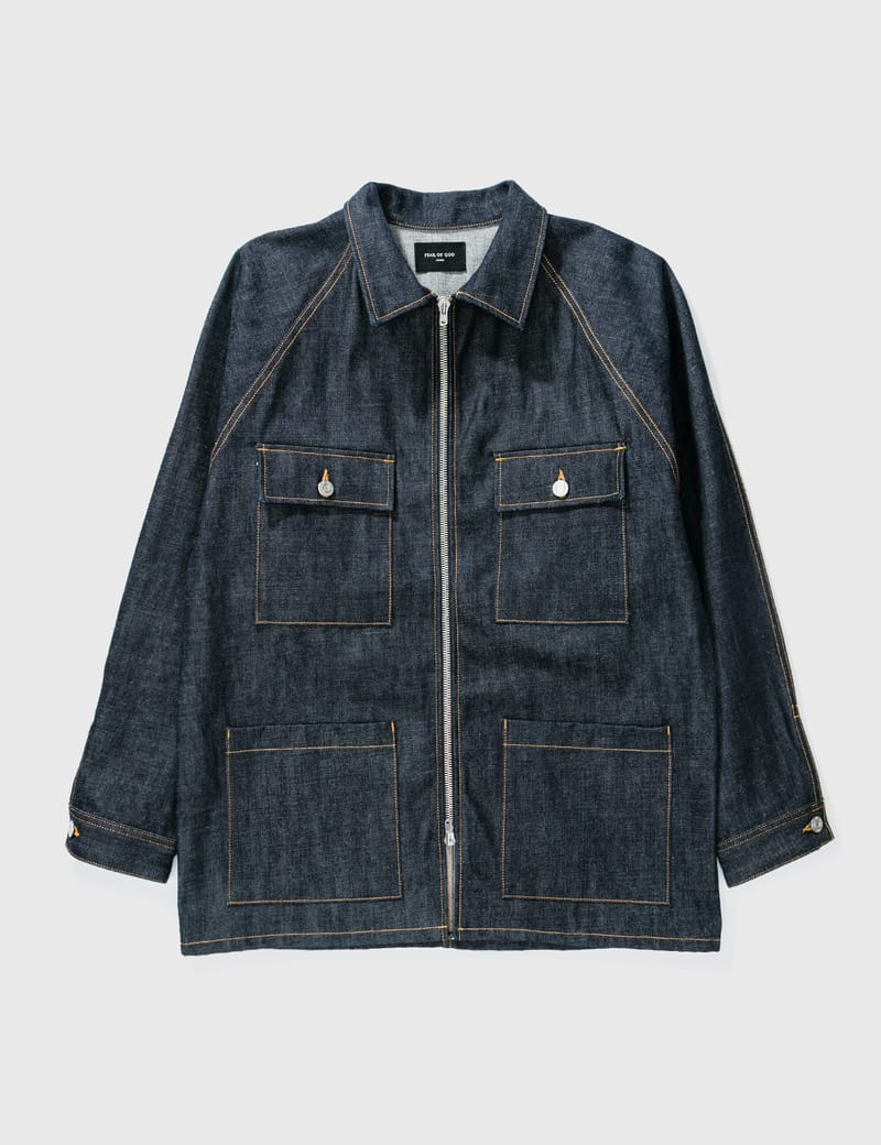 Fear of God - FEAR OF GOD DENIM JACKET | HBX - Globally Curated