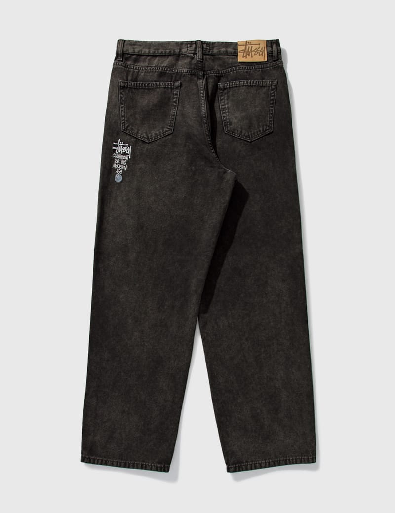 Stüssy - WASHED CANVAS BIG OL' JEANS | HBX - HYPEBEAST 為您搜羅