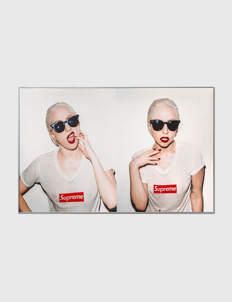 Supreme - Lady Gaga X Supreme Poster With Frame | HBX