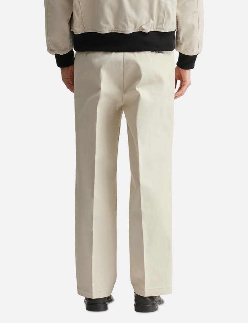 ggg　WACKO MARIA ディッキーズプリーツパンツ　オフホワイト Wacko Maria Dickies / プリーツトラウザーズ - オフホワイトの