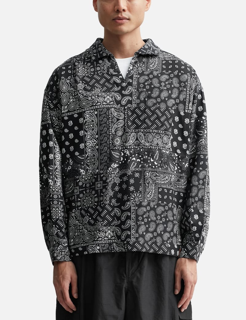 TIGHTBOOTH PAISLEY VELOR LONG SLEEVE-