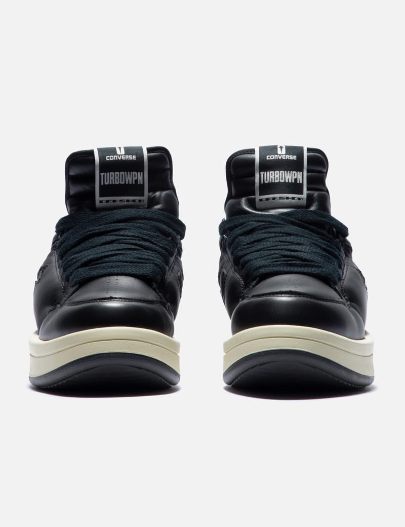 DRKSHDW RickOwens CONVERSE TURBOWPN 黒 26 Rick Owens: Men's Converse TURBOWPN OX A1 (Black) | DSMNY E-SHOP