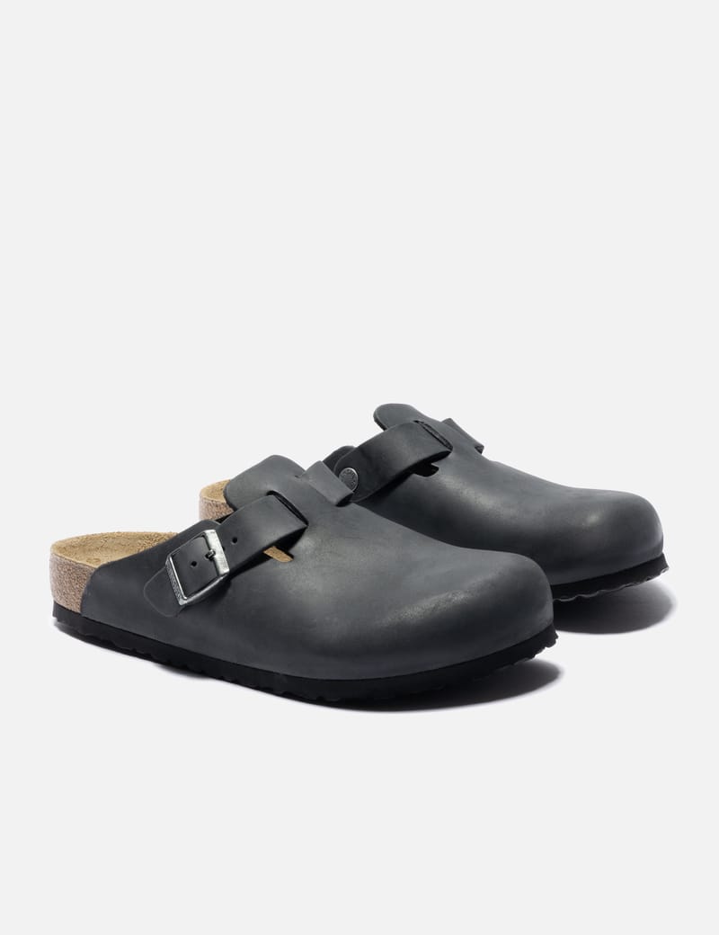 Birkenstock Tokio LEVE Black - Sleek black slide with signature