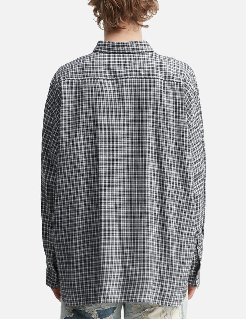 Acne Studios フランネル ボタンアップ シャツ - 上質な素材感と
