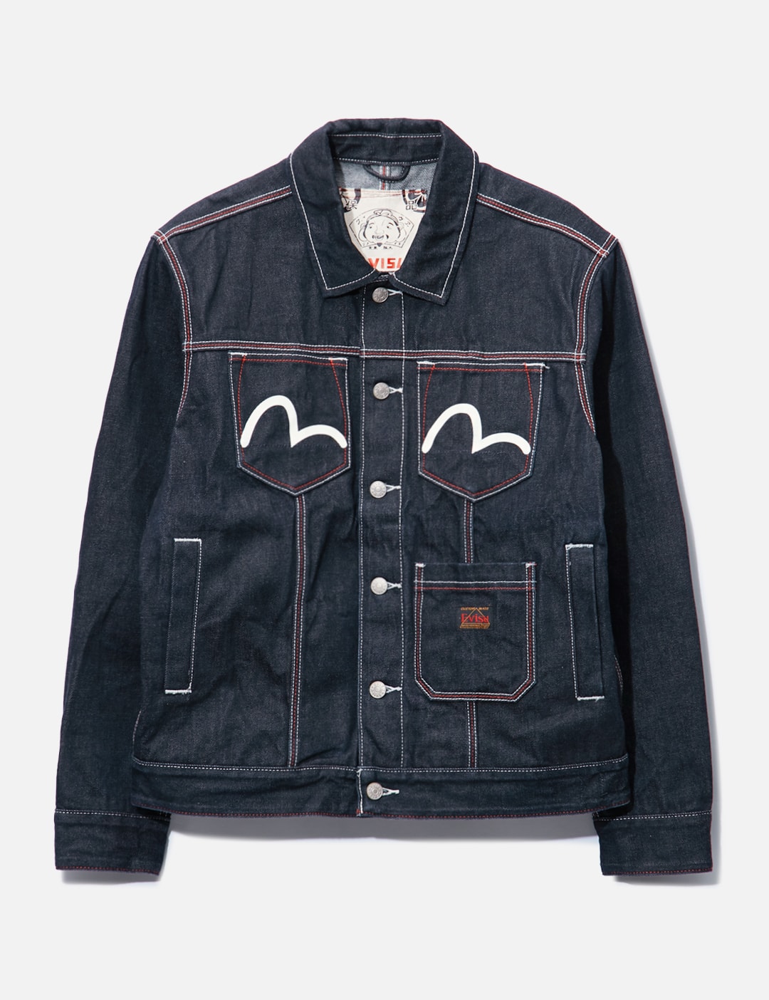 Evisu - EVISU DENIM JACKET | HBX - Globally Curated Fashion and ...