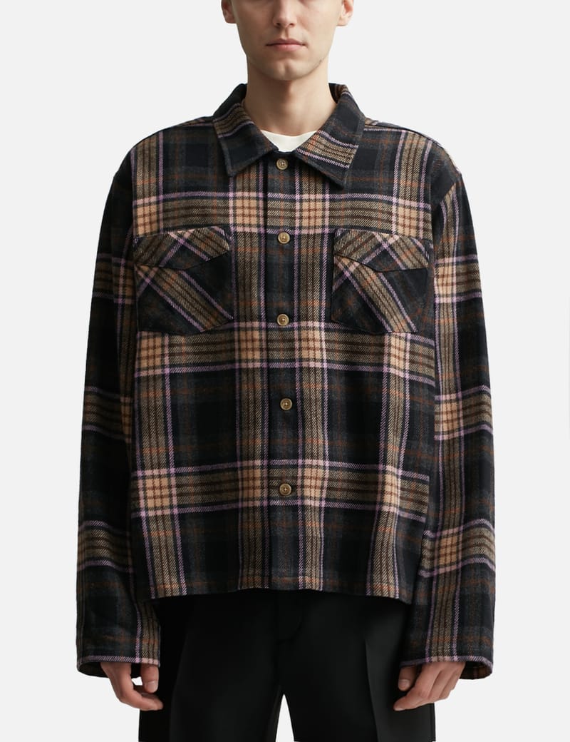 Stockholm Surfboard Club - Club Plaid Overshirt | HBX