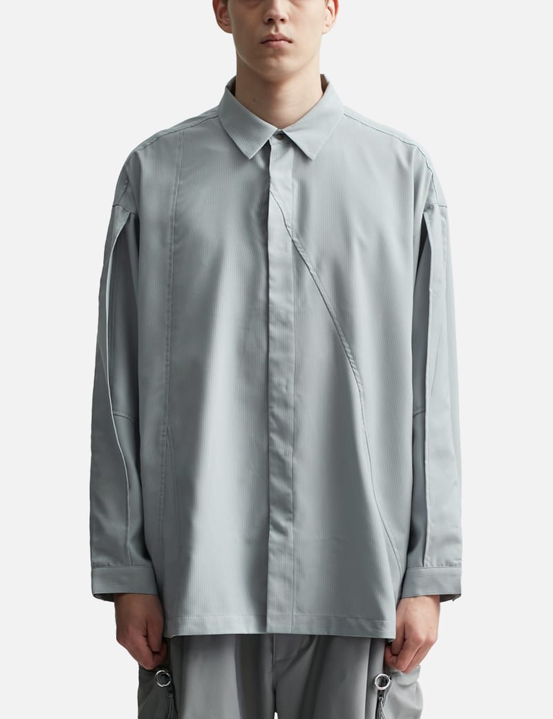 “MA-Z3” Mode Architekt Embroidered Shirt GOOPiMADE - “MA-Z3” Mode Architekt Embroidered Shirt | HBX
