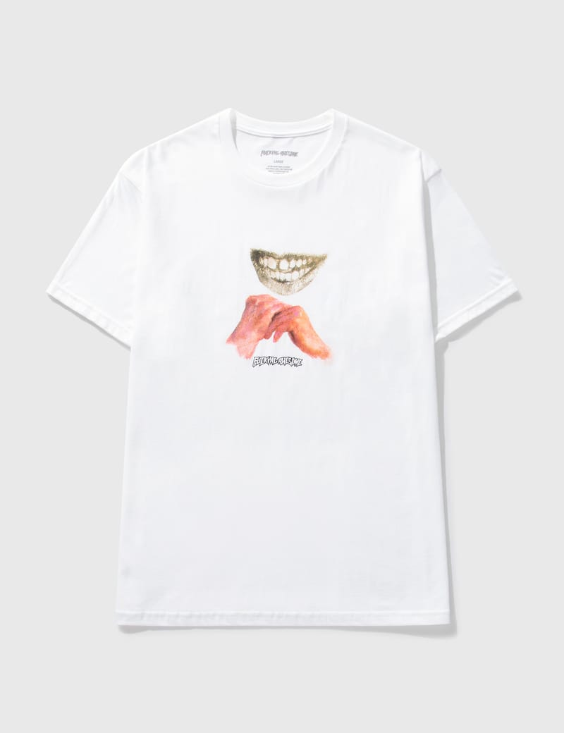 【FUCKING AWESOME】 HANDS PRINT T-SHIRT Fucking Awesome - Hands Teeth T-shirt | HBX - Globally