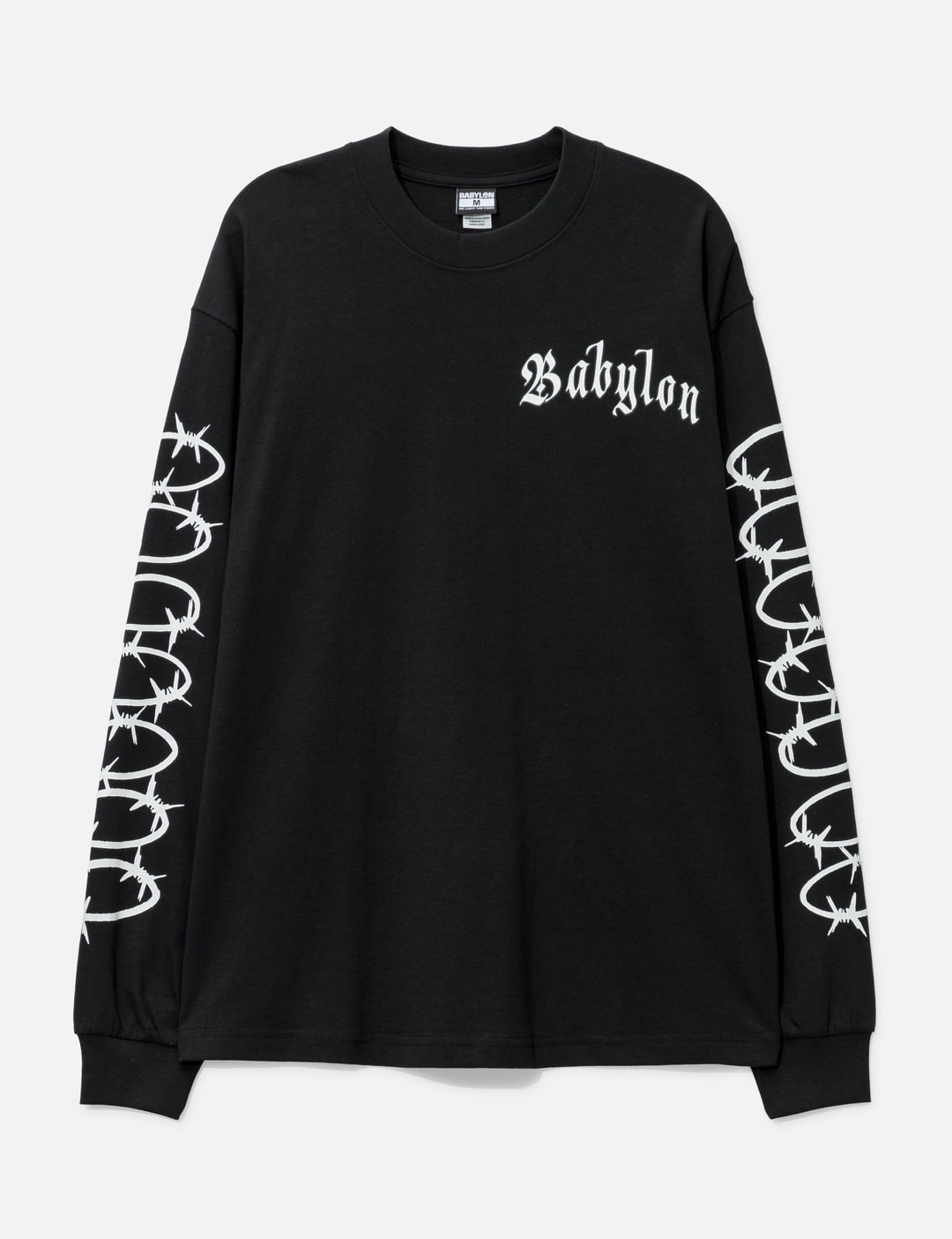 Babylon - BARBED LONGSLEEVE | HBX - ハイプビースト(Hypebeast)が厳選したグローバルファッション ...