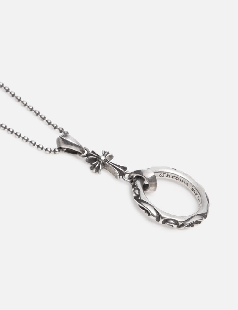 CHROME HEARTS - CHROME HEARTS NECKLACE WITH RING | HBX - Globally