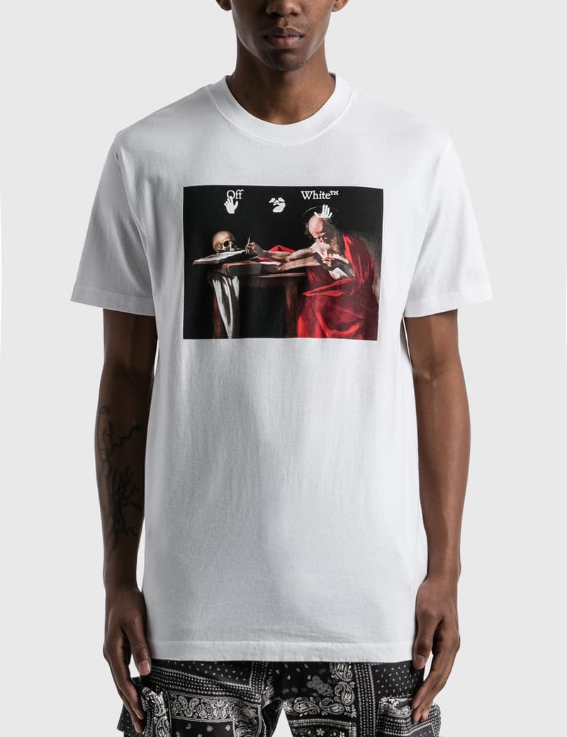 お得得価】 OFF-WHITE - OFF-WHITE Caravaggio S/S SLIM TEEの通販 by