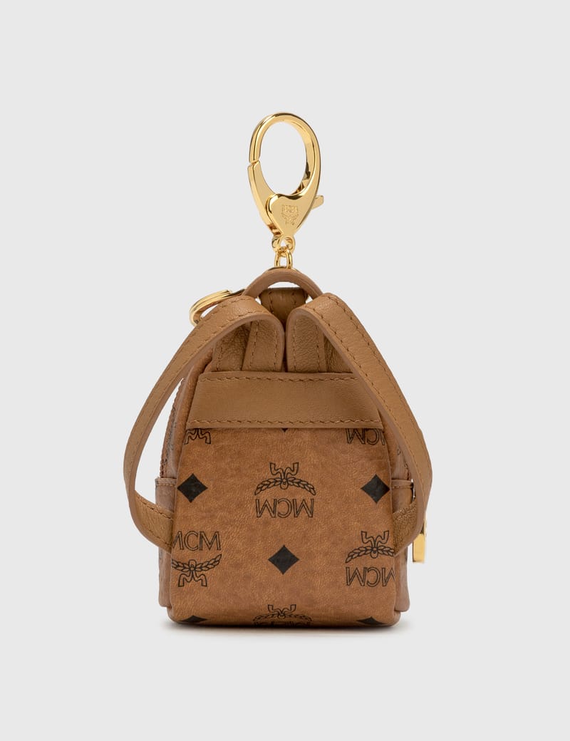 MCM - MCM MINI BACKPACK KEYCHAIN | HBX - Globally Curated Fashion