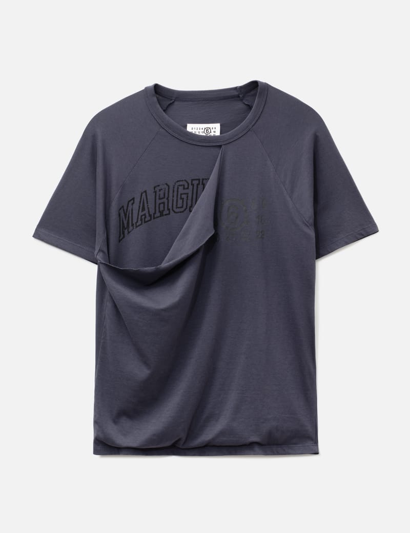MM6 Maison Margiela - Cat & Glitter Print T-Shirt | HBX