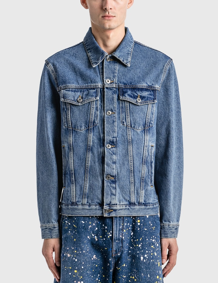 Off-White™ - Skate Denim Jacket | HBX - Globally Curated Fashion and ...