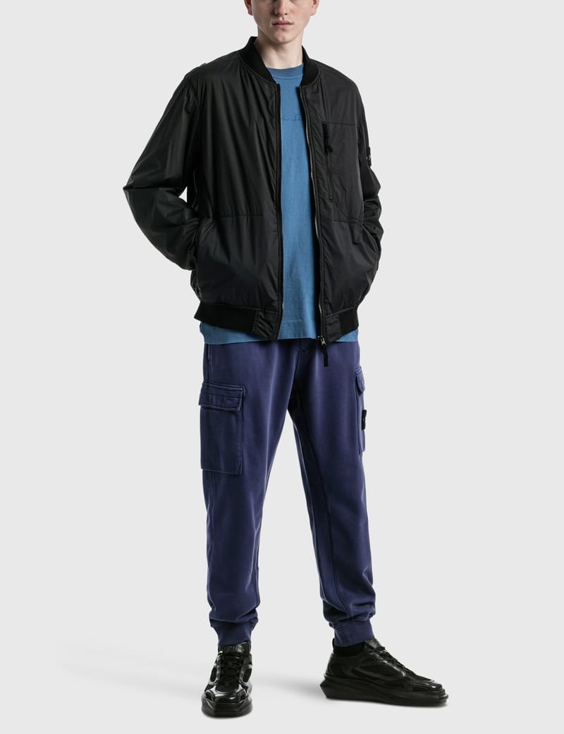 ストーンアイランド - スキンタッチ ナイロン TC フーデッドブルゾン | HBX