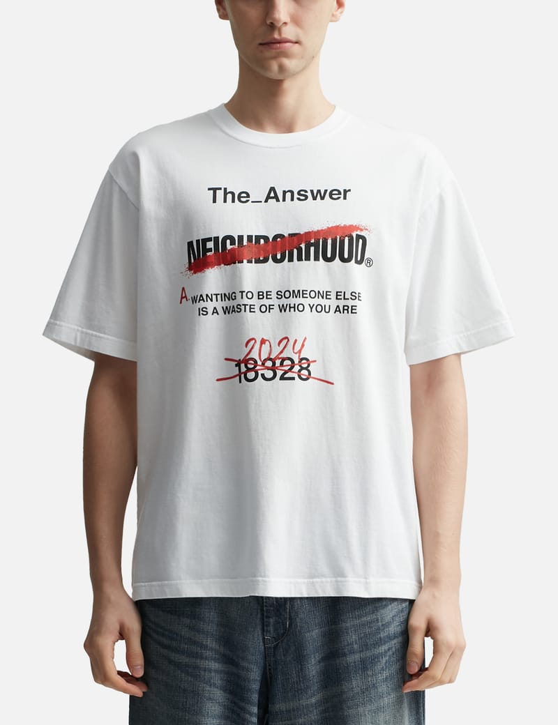 NEIGHBORHOOD - NH . T-shirt Short sleeve-13 | HBX - Globally