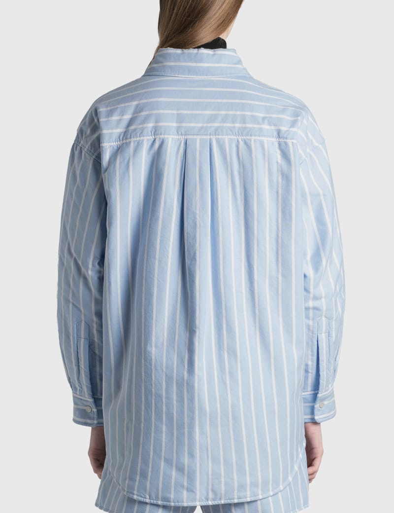 ジャケット・アウター alexanderwang MID LENGTH SHIRT JACKET T By Alexander Wang - Oxford Padded Shirt Jacket | HBX