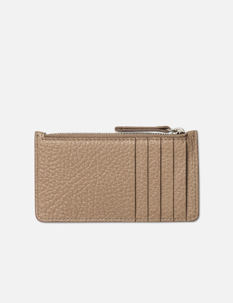 Maison Margiela - Four Stitch Zip Card Holder | HBX