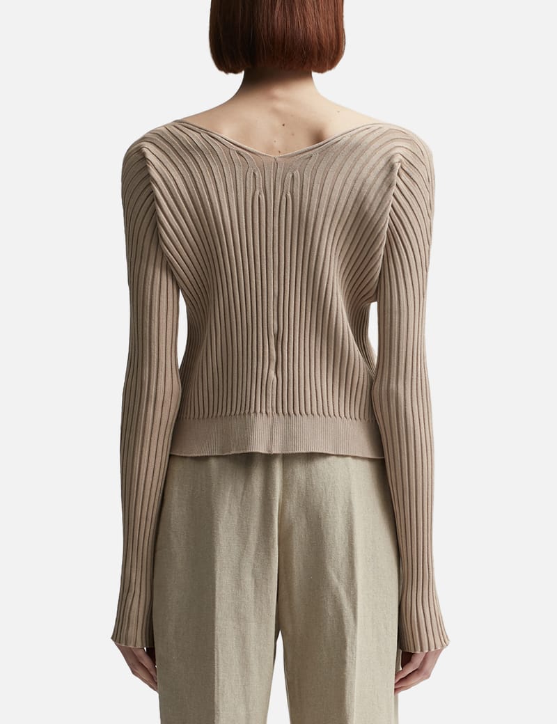 Jacquemus - La Maille Pralù Longue Cardigan | HBX - HYPEBEAST 為您