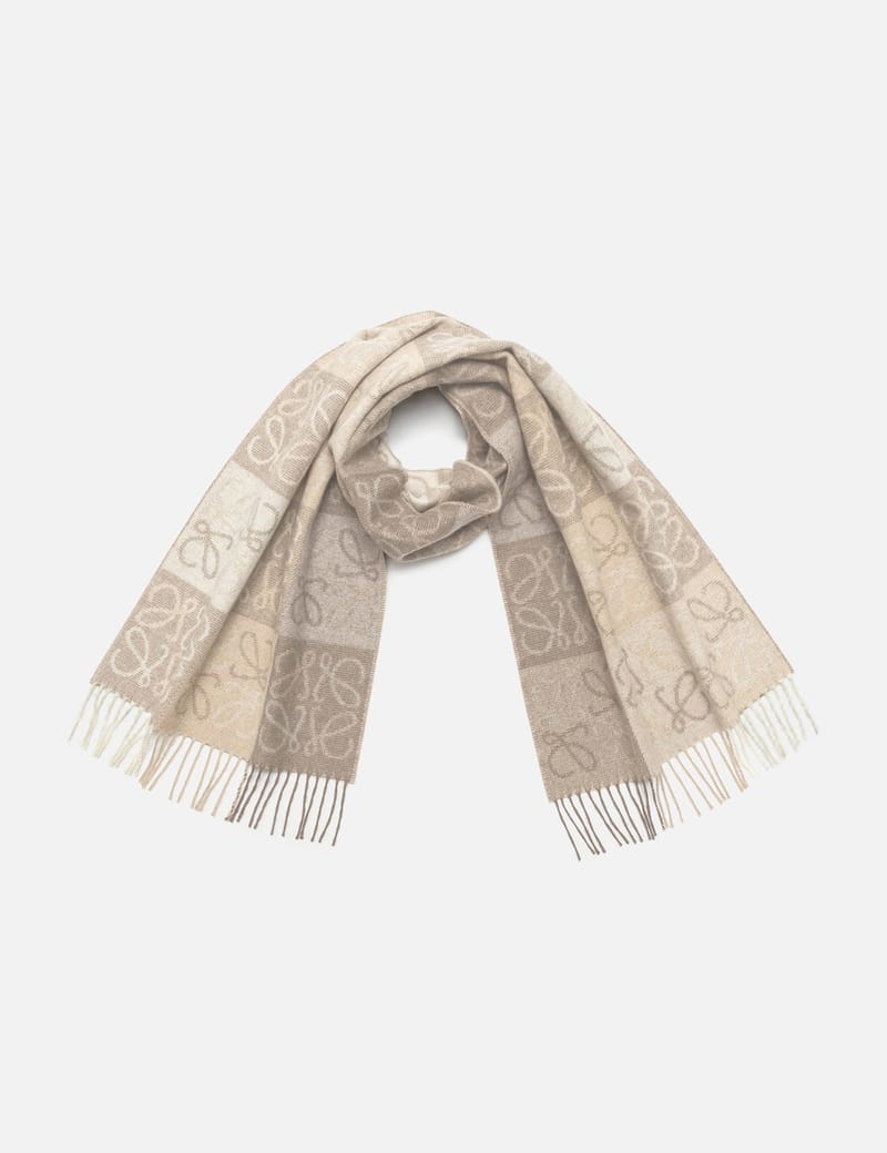 Loewe - ANAGRAM SCARF | HBX - Globally Curated Fashion and