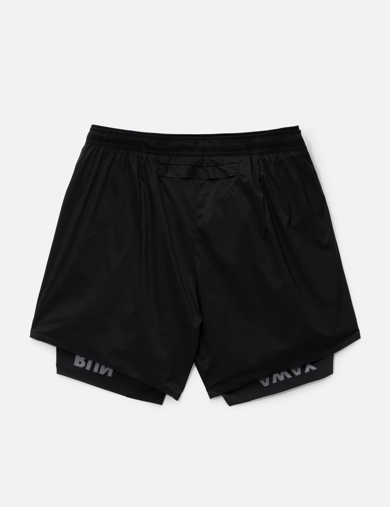 SATISFY 8インチ ショーツ ブラックシルク ランニングパンツ　希少初期 SATISFY 8インチ ショーツ ブラックシルク ランニングパンツ
