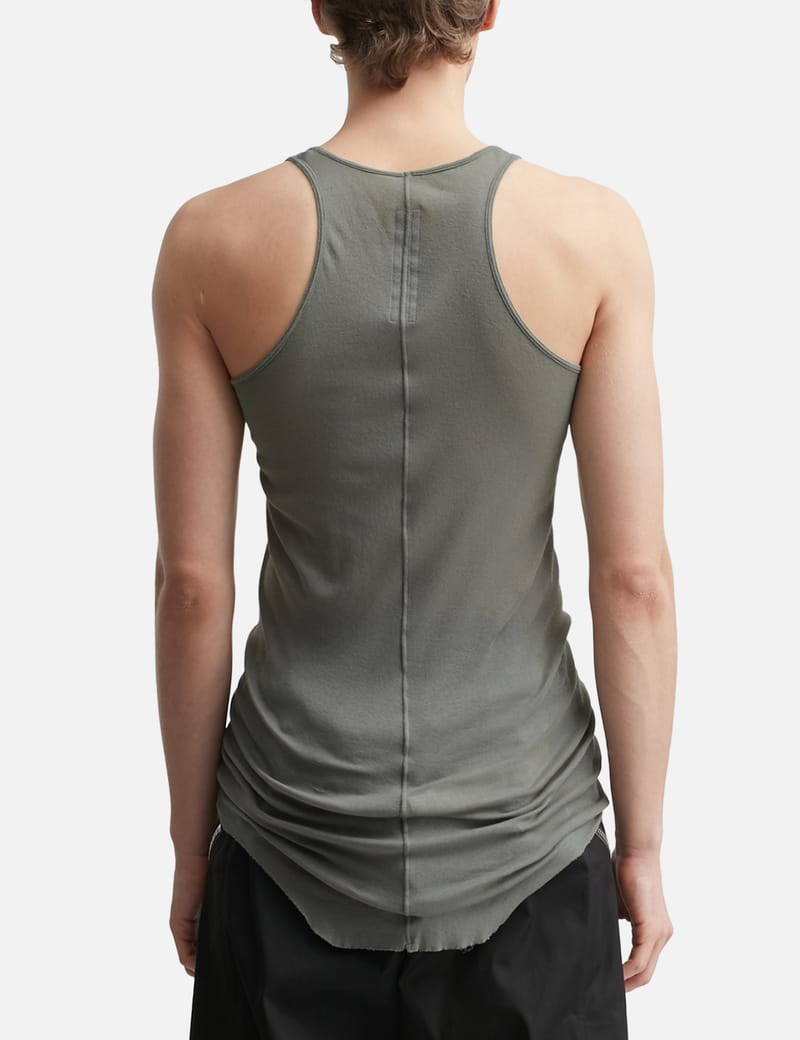 Rick Owens Basic Rib Tank - Lightweight organic cotton tank with