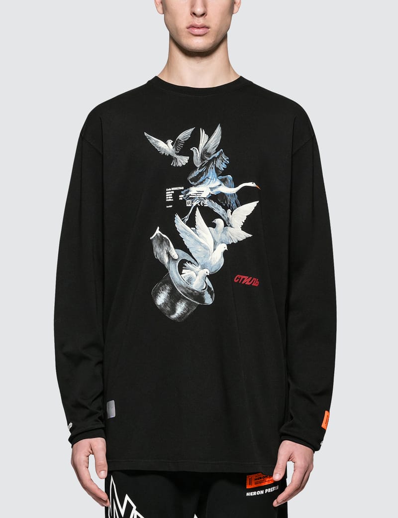 Herons Doves L/S T-Shirt