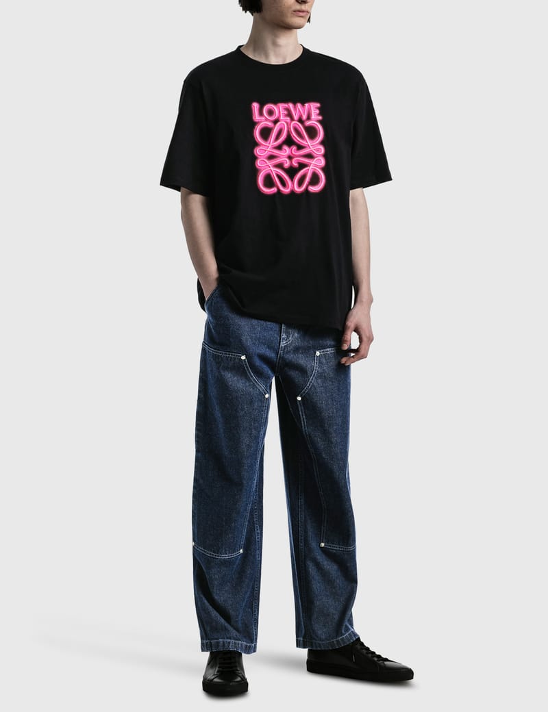 Loewe - LOEWE NEON T-SHIRT | HBX - Globally Curated Fashion Loewe - LOEWE NEON T-SHIRT | HBX - Globally Curated Fashion