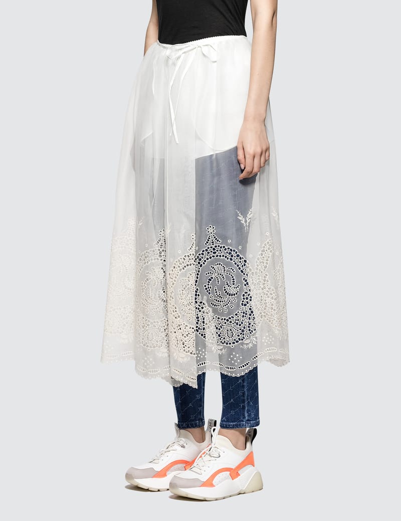 ワンピース STELLA MCCARTNEY Women Mid Skirts 6A0472 3FS230 8502 Pink s-l400.jpg