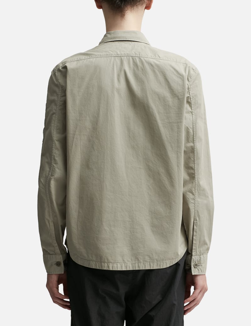 C.P. Company - Gabardine Buttoned Pockets Shirt | HBX