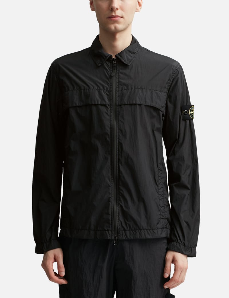 Stone Island - Garment Dyed Crinkle Reps R-NY Overshirt