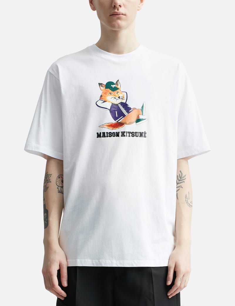 Maison Kitsuné - ドレスドフォックス イージー Tシャツ | HBX -  ハイプビースト(Hypebeast)が厳選したグローバルファッションu0026ライフスタイル