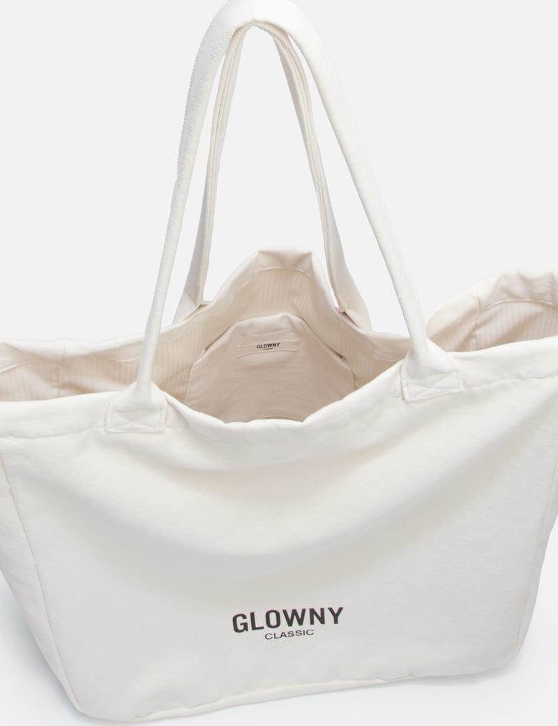 ★GLOWNY★ EVERYDAY G TOTE BAG EVERYDAY G TOTE BAG (IVORY) - GLOWNY