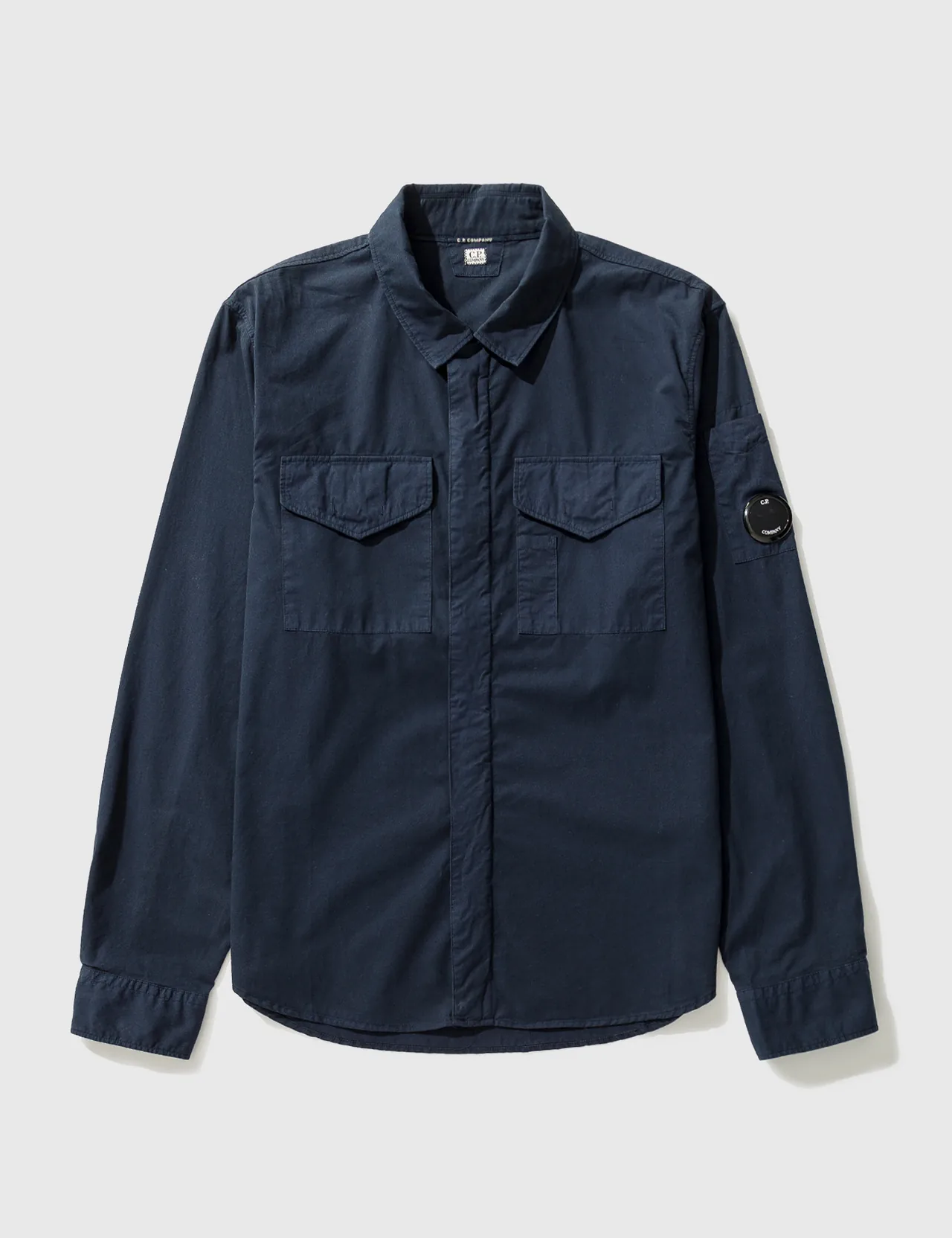 C.P. Company - Emerized Gabardine Utility Shirt | HBX - Globally