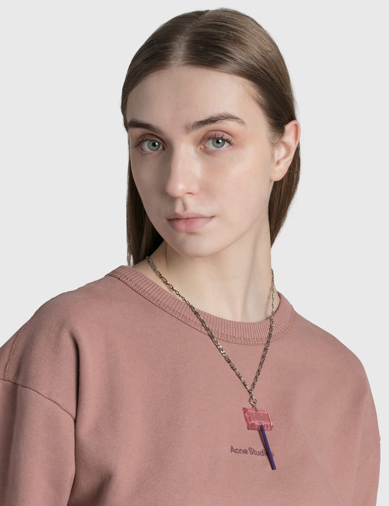アクネ ストゥディオズ - フェイス ロゴ ネックレス | HBX