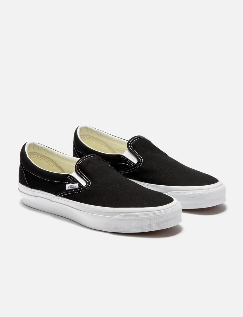 Vans slip on outlet vault black