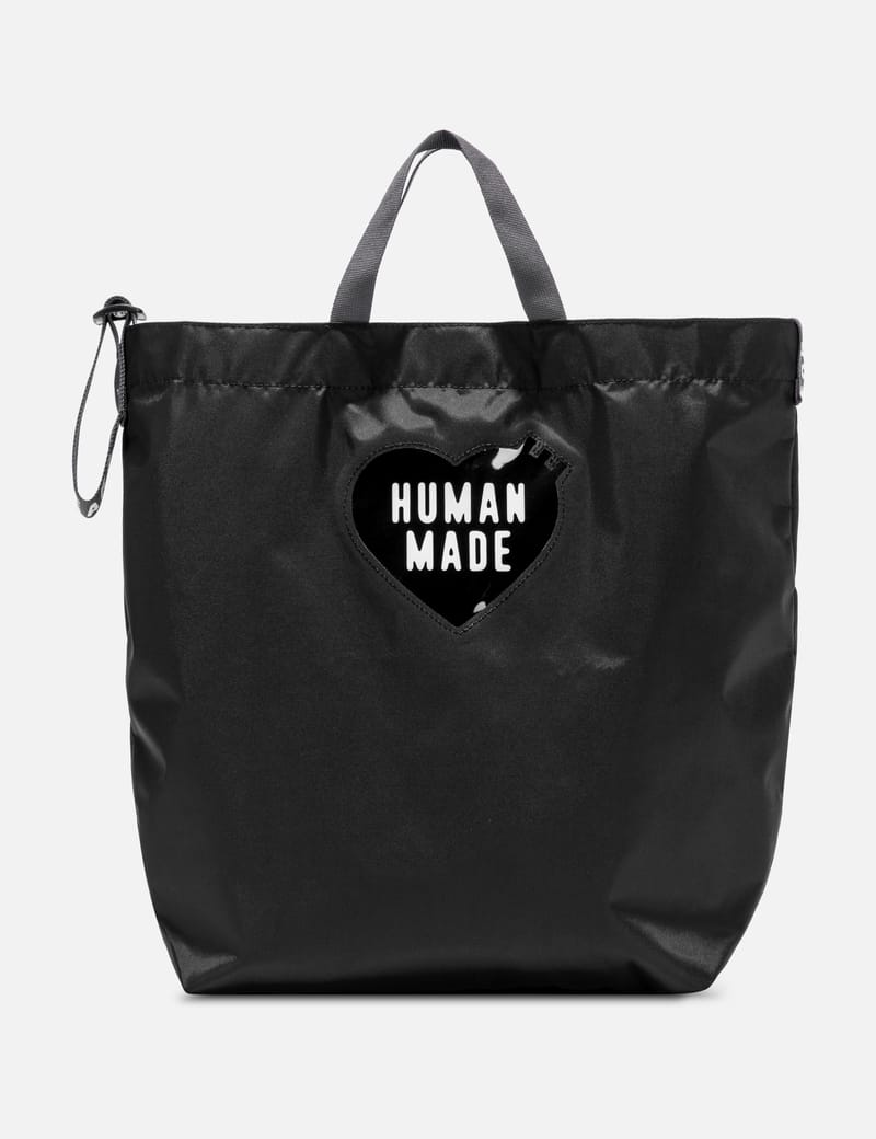 HUMAN MADE ヒューマンメイド 2way ナイロン トートバッグ 黒-