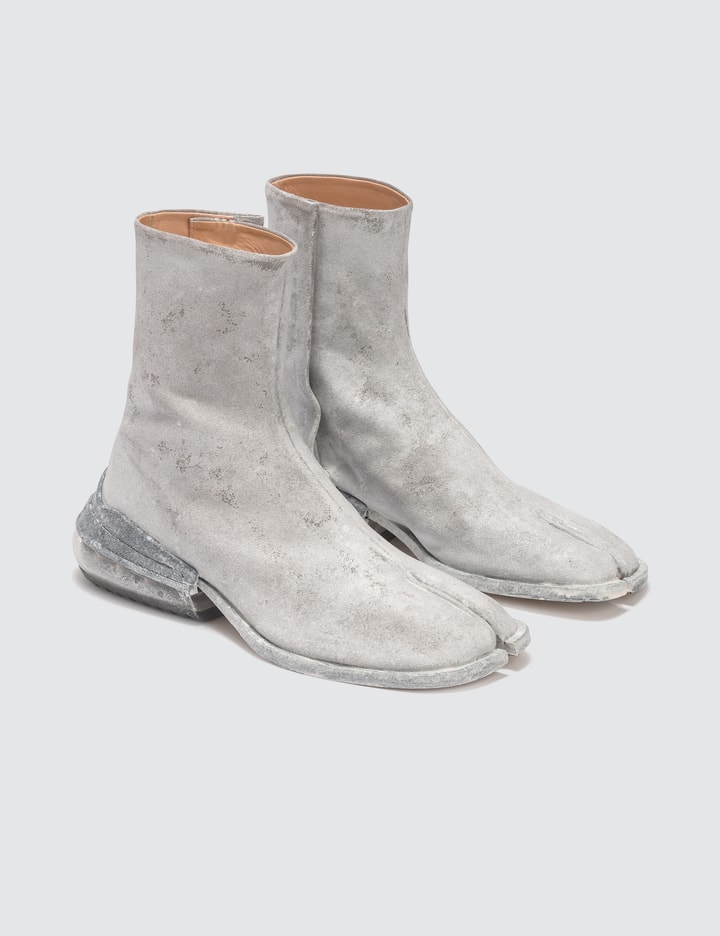 Maison Margiela - Tabi Airbag Heel Ankle Boots | HBX - Globally Curated Fashion and Lifestyle by