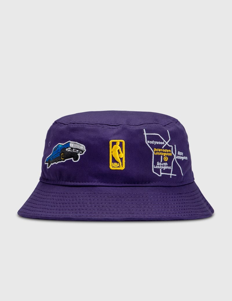 New Era - Los Angeles Lakers City Transit Bucket Hat | HBX