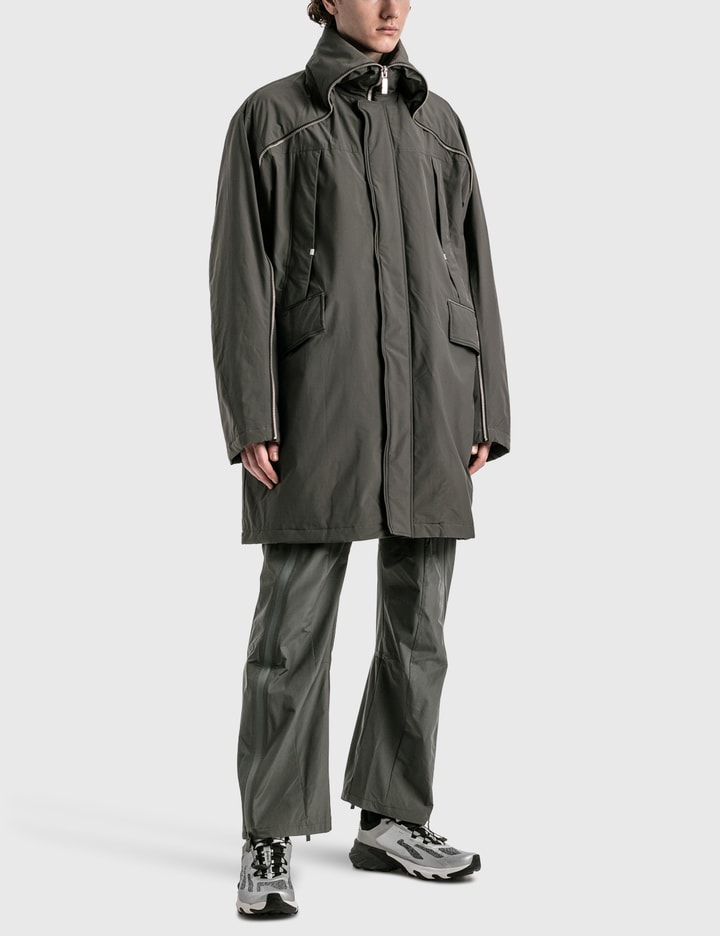 C2H4 Continuous Zipper Quilted Coat HBX Globally Curated Fashion