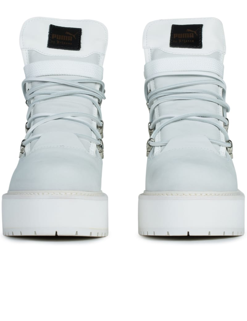 Fenty puma hotsell sb white boots