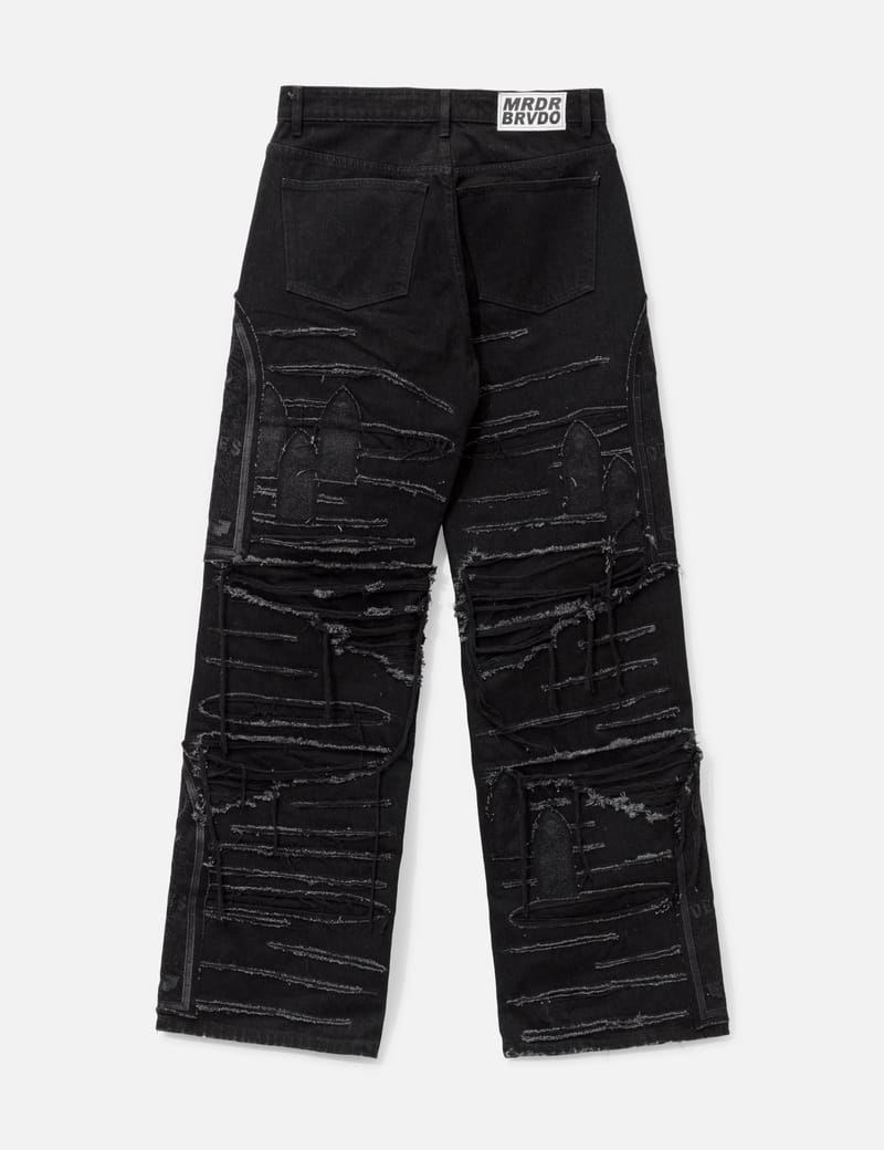 Who Decides War - Ultra Flare Windowed Denim | HBX