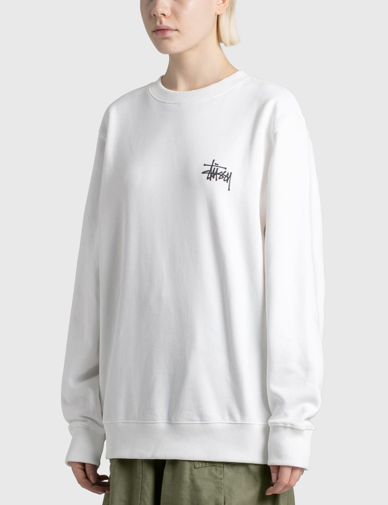 Stüssy - Basic Stussy Crew | HBX - Globally Curated Fashion and