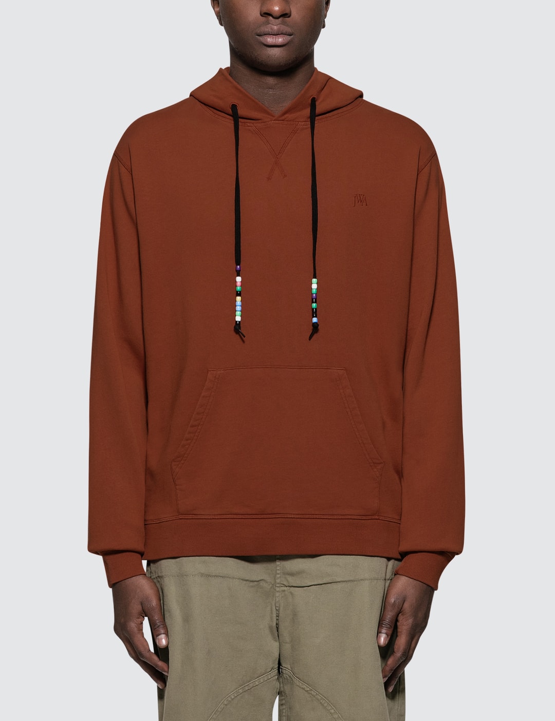 JW Anderson Beaded String Hoodie HBX Globally Curated Fashion and