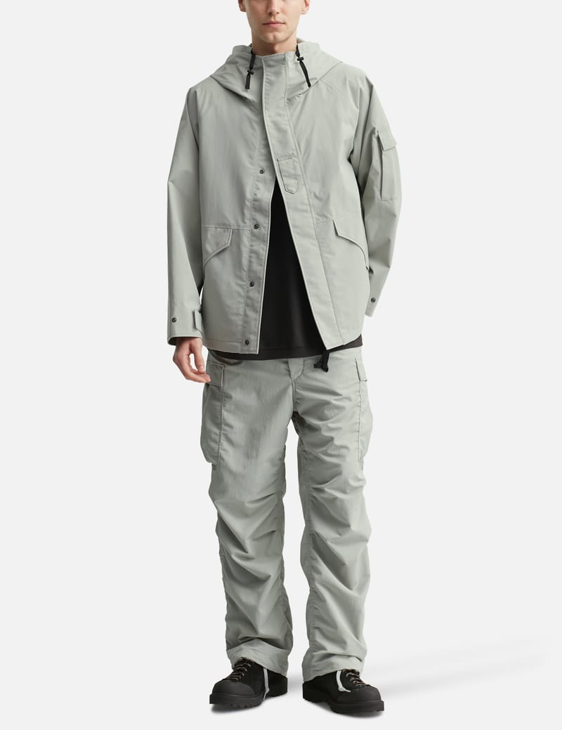 Nanamica - Cotton Wool Twill Hooded Pullover Parka | HBX