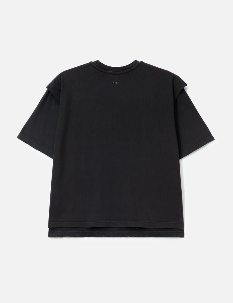 Piet Piet x Oakley Layered T-shirt - Vintage Black double-layer