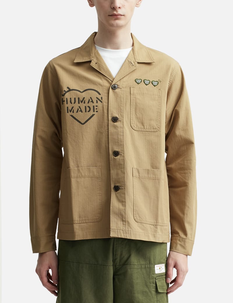 Human Made - MILITARY OVERSHIRT | HBX - Globally Curated Fashion