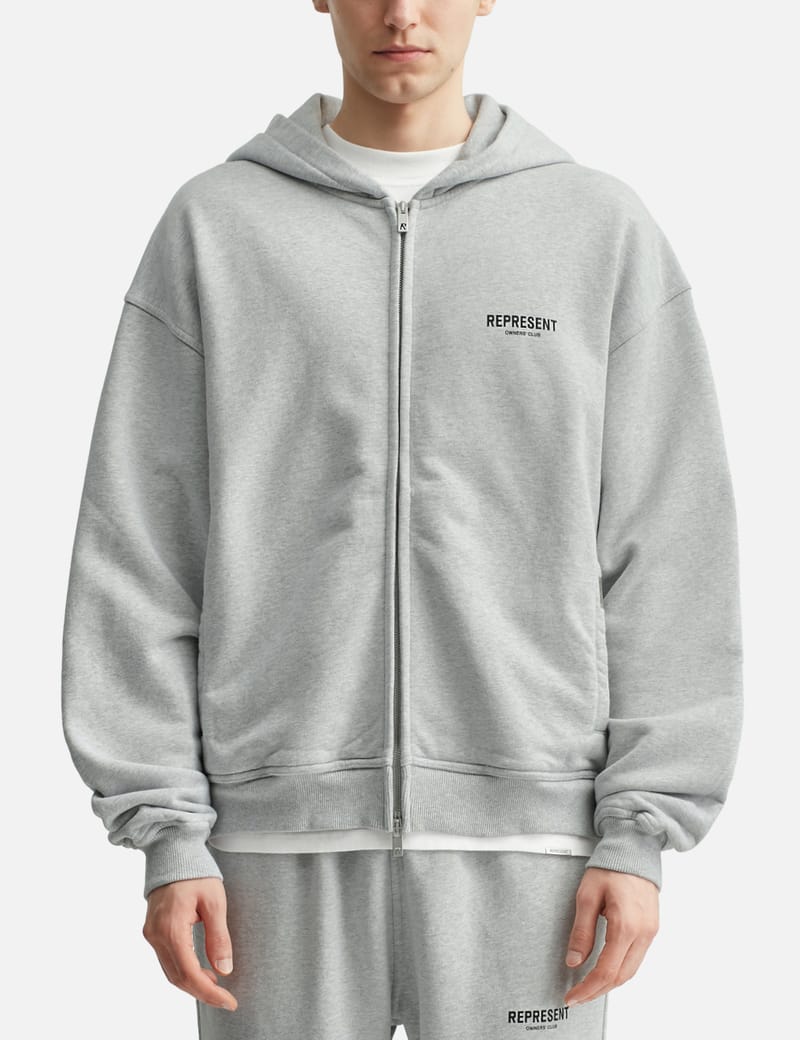 Represent Represent Owners Club Zip Hoodie - 480gsm heavyweight